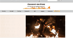 Desktop Screenshot of caughtonfire.com.au