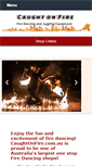 Mobile Screenshot of caughtonfire.com.au